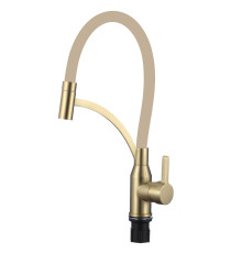 Смеситель для кухни Fmark FS8244C-12, матовое золото