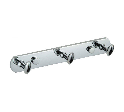 Планка с крючками Savol S-003253, хром