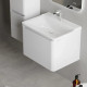 Тумба с раковиной подвесная RAVAL Вельто 60, белый