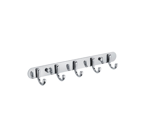 Планка с пятью крючками FIXSEN EQUIPMENT FX-1715, хром
