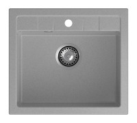 Кухонная мойка GranFest QUADRO 561, серый