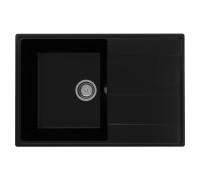 Кухонная мойка Ulgran Quartz Prima 750-07, уголь