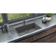 Кухонная мойка Ulgran Quartz Forte 760-09, мокрый асфальт