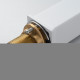 Смеситель для раковины высокий Rose R2811C, белый