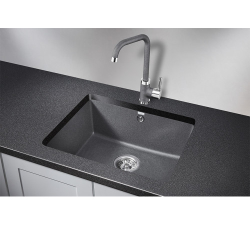 Кухонная мойка Granula 5551, ГРАФИТ