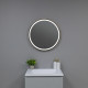 Зеркало Silver Mirrors Делуна/Deluna D800 TX (алюм. профиль, цвет черный, бесконтактный сенсор)