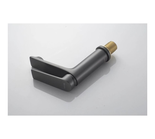 Cмеситель для раковины Knotlor KN-60/GM, оружейная сталь