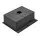 Кухонная мойка FRAP FS6050-9, оружейная сталь