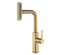 Смеситель для кухни Fmark FS8266C, матовое золото