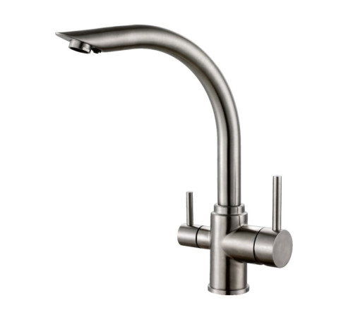 Смеситель для кухни Haiba HB70304, сталь