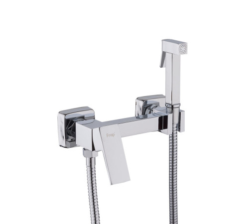 Гигиенический душ со смесителем FRAP F7504, хром