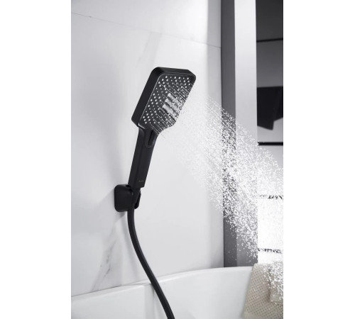 Смеситель для ванны Knotlor KN-22/BL, черный