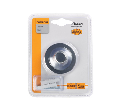 Крючок для ванной FIXSEN COMFORT CHROME FX-85005, хром