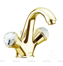 Смеситель для раковины Fiore XT SKY (SWAROVSKI®) 17OO0623, золото