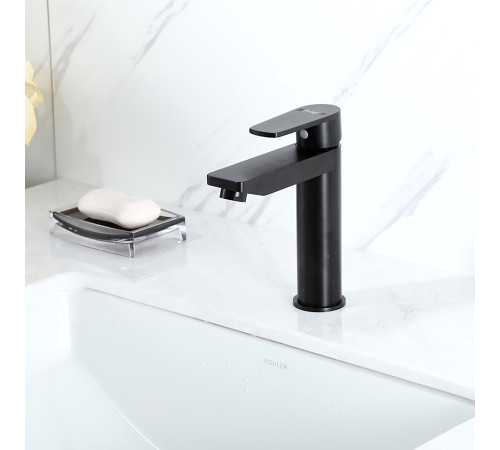 Смеситель для раковины Frap F10201-6, черный
