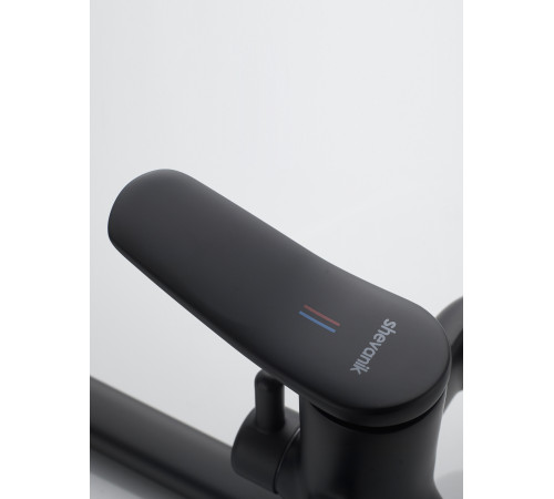 Смеситель для ванны Shevanik S4722H, черный