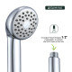 Лейка для душа Splenka S450.03, хром