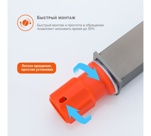 Смеситель для раковины высокий Prohanss P30.15.09, графит
