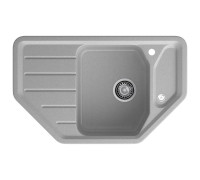 Кухонная мойка GranFest CORNER 800E, серый