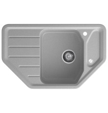 Кухонная мойка GranFest CORNER 800E, серый
