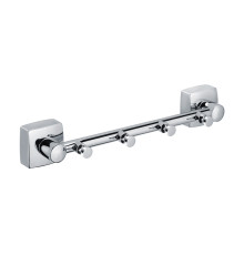 Планка с четырьмя крючками FIXSEN KVADRO FX-61305-4, хром