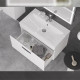 Тумба с раковиной подвесная Velvex Estea tp.EST.MOD.80.1Y, 80 см