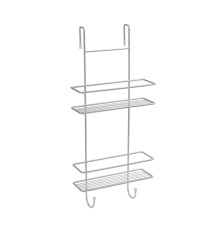 Полка для душевой кабины двухэтажная FIXSEN FX-740-2, хром
