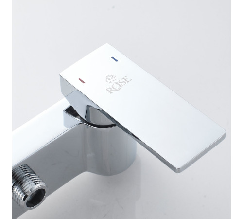 Гигиенический душ со смесителем Rose R1805-1, хром