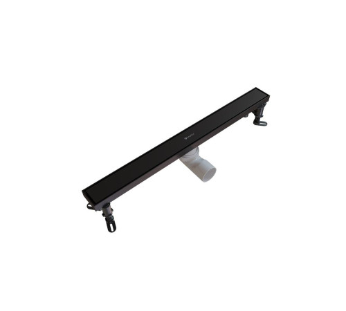 Душевой трап линейный Knotlor SDRW0600BL, матовый черный