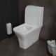 Унитаз напольный WesnaArt KUBUS 103-KUB13, белый