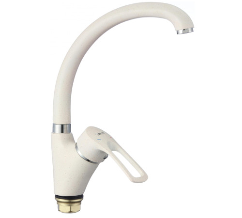 Смеситель для кухни Fmark S-4166W, белый