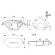 Кухонная мойка Ulgran U-409-310, серый