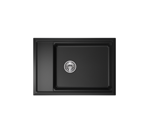 Кухонная мойка Granula 7305, ЧЁРНЫЙ