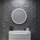 Зеркало Silver Mirrors Делуна/Deluna D800 2.2 (TX, алюм. профиль, цвет серебро, подогрев, сенсорный выключатель)
