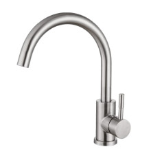 Смеситель для кухни Haiba HB72304-3, сталь