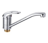 Смеситель для кухни Cron CN4903, хром
