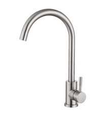 Смеситель для кухни Haiba HB71304-3, сталь