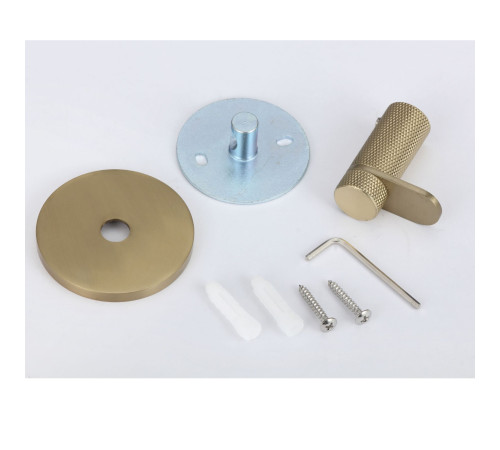 Крючок для ванной комнаты Savol S-002153C, матовое золото