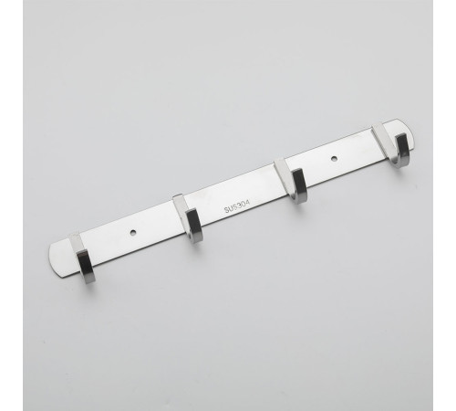 Планка с крючками FRUD R202-4, хром