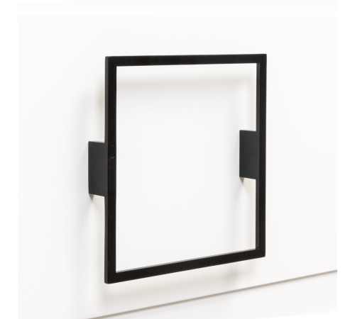 Ручка-скоба La Fenice Cubo Nero черная 160 мм.