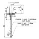 Смеситель для раковины Rav Slezak Yukon YU126.5CB
