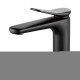 Смеситель для раковины Shevanik S4701H, черный