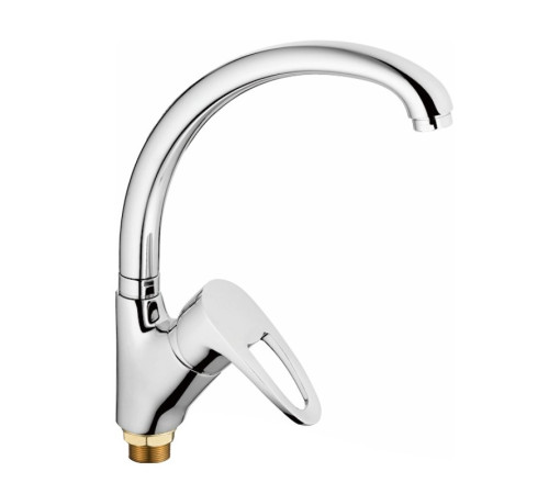 Смеситель для кухни Haiba HB4165-2, хром