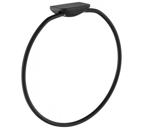 Кольцо для полотенец Grocenberg AC0063BL, черный
