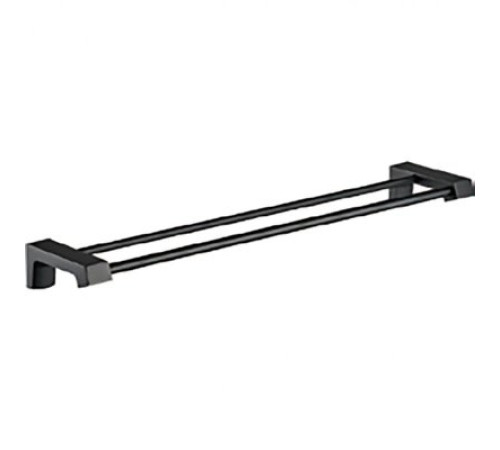 Полотенцедержатель двойной FRAP F30609-6, черный