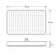 Верхний душ FRAP F023-32, хром