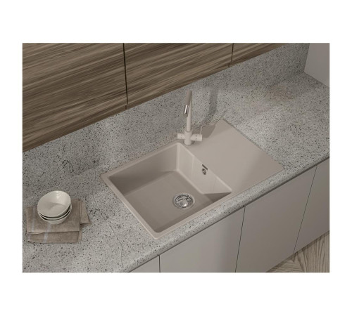 Кухонная мойка GranFest URBAN 678L, песочный