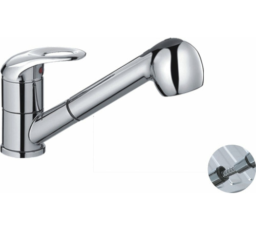 Смеситель для кухни Cron CN6003, хром