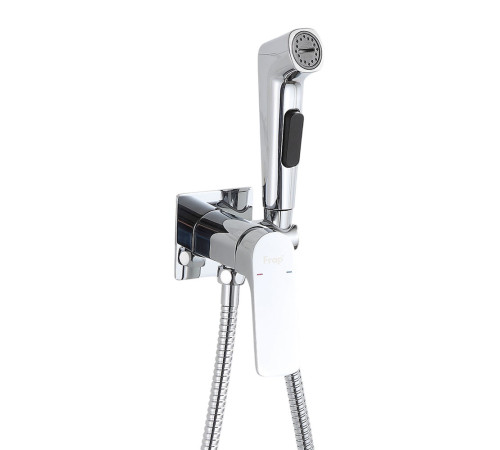 Гигиенический душ со смесителем FRAP F7586-2, хром