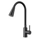 Смеситель для кухни с гибким изливом ESKO Kitchen K47BB, черный